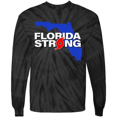 Florida Strong Tie-Dye Long Sleeve Shirt