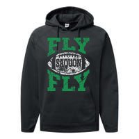 Fly Saquon Fly E.A.G.L.E.S Barkley The Reverse Hurdle 2024 Performance Fleece Hoodie