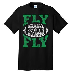 Fly Saquon Fly E.A.G.L.E.S Barkley The Reverse Hurdle 2024 Tall T-Shirt