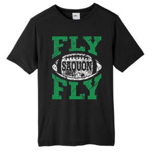 Fly Saquon Fly E.A.G.L.E.S Barkley The Reverse Hurdle 2024 Tall Fusion ChromaSoft Performance T-Shirt