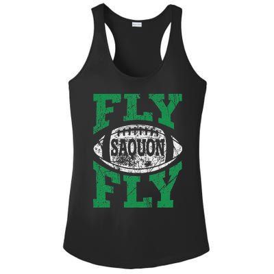 Fly Saquon Fly E.A.G.L.E.S Barkley The Reverse Hurdle 2024 Ladies PosiCharge Competitor Racerback Tank