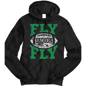 Fly Saquon Fly E.A.G.L.E.S Barkley The Reverse Hurdle 2024 Tie Dye Hoodie