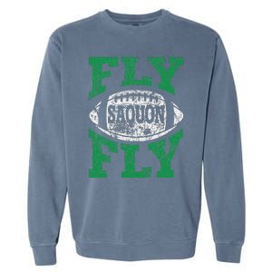 Fly Saquon Fly E.A.G.L.E.S Barkley The Reverse Hurdle 2024 Garment-Dyed Sweatshirt