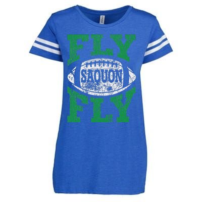 Fly Saquon Fly E.A.G.L.E.S Barkley The Reverse Hurdle 2024 Enza Ladies Jersey Football T-Shirt