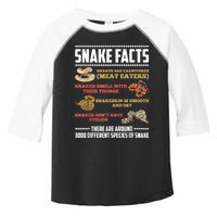 Funny Snake Facts Herpetology Toddler Fine Jersey T-Shirt