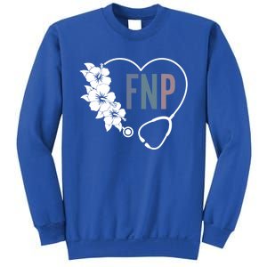 Flower Stethoscope Family Nurse Practitioner Fnp Preceptor Gift Sweatshirt