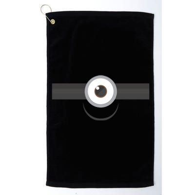 Funny Smile Face Cute Design Platinum Collection Golf Towel