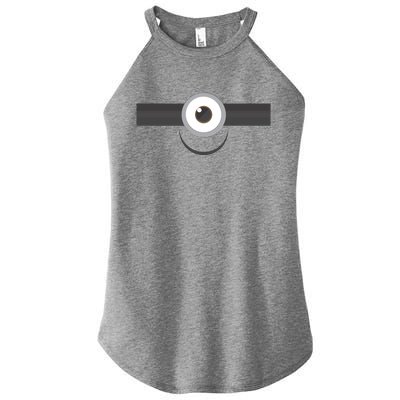 Funny Smile Face Cute Design Women's Perfect Tri Rocker Tank