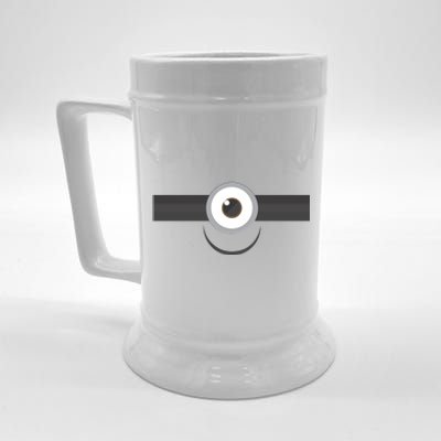 Funny Smile Face Cute Design Beer Stein