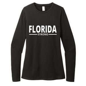 Florida Strong Womens CVC Long Sleeve Shirt