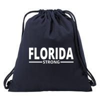 Florida Strong Drawstring Bag