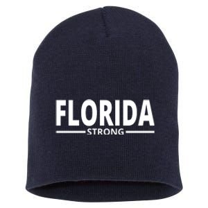 Florida Strong Short Acrylic Beanie