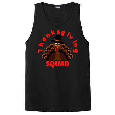 Friendsgiving Squad Funny Happy Thanksgiving Turkey Funny Gift PosiCharge Competitor Tank