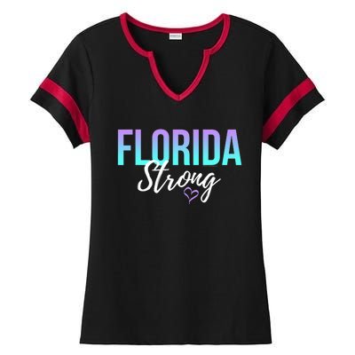 Florida Strong Ladies Halftime Notch Neck Tee