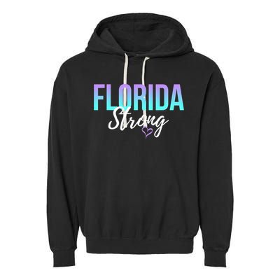 Florida Strong Garment-Dyed Fleece Hoodie