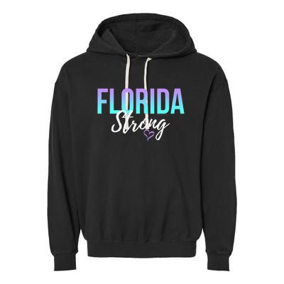 Florida Strong Garment-Dyed Fleece Hoodie