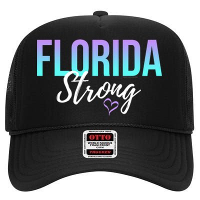 Florida Strong High Crown Mesh Back Trucker Hat