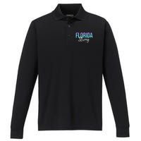 Florida Strong Performance Long Sleeve Polo