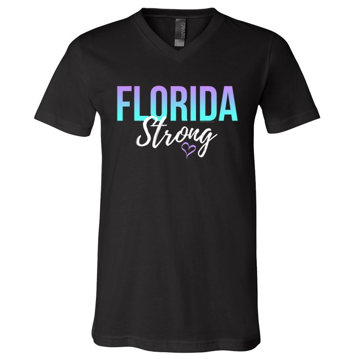 Florida Strong V-Neck T-Shirt