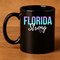 Florida Strong 11oz C Handle Ceramic Mug