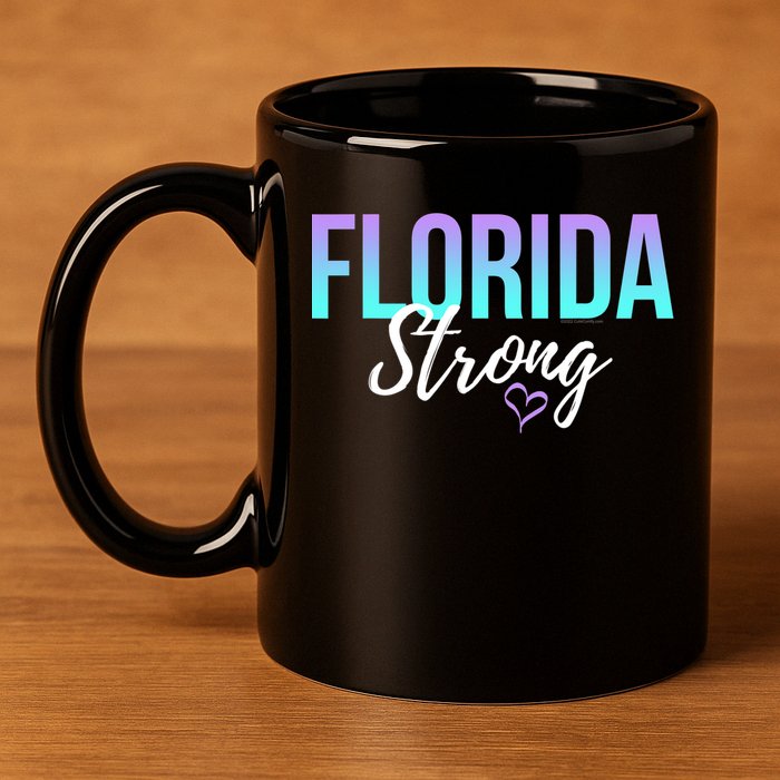 Florida Strong 11oz C Handle Ceramic Mug
