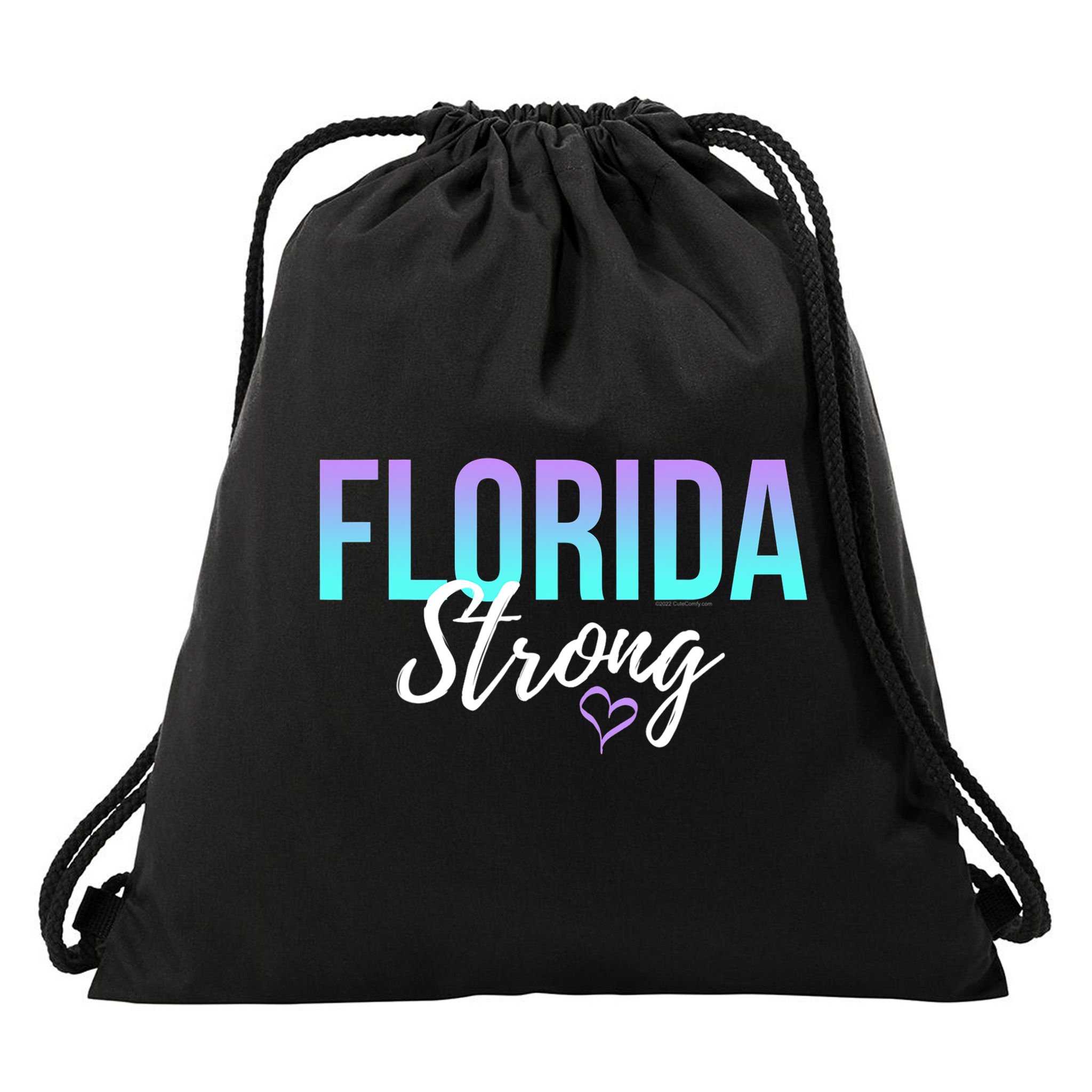 Florida Strong Drawstring Bag