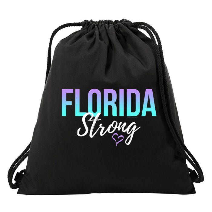 Florida Strong Drawstring Bag