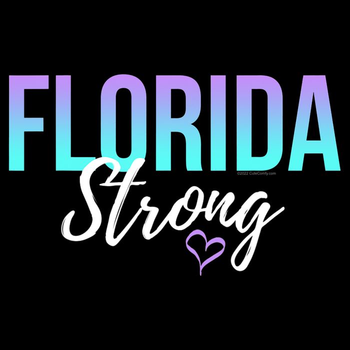 Florida Strong Drawstring Bag