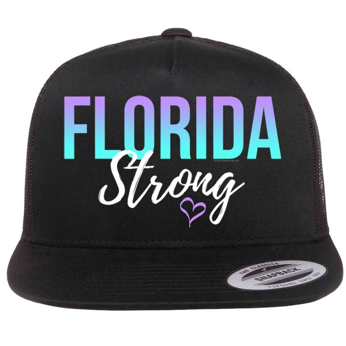 Florida Strong Flat Bill Trucker Hat