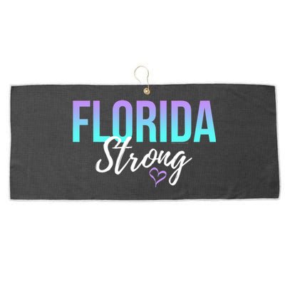 Florida Strong Large Microfiber Waffle Golf Towel