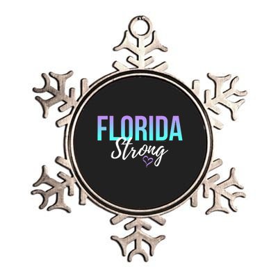 Florida Strong Metallic Star Ornament