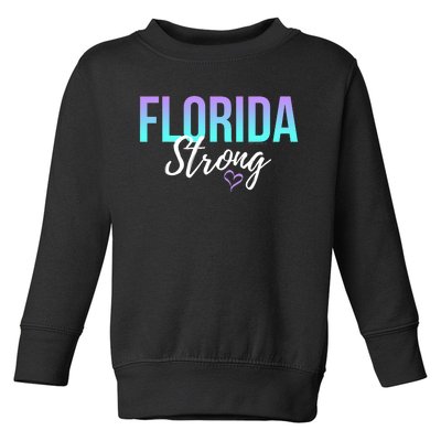 Florida Strong Toddler Sweatshirt