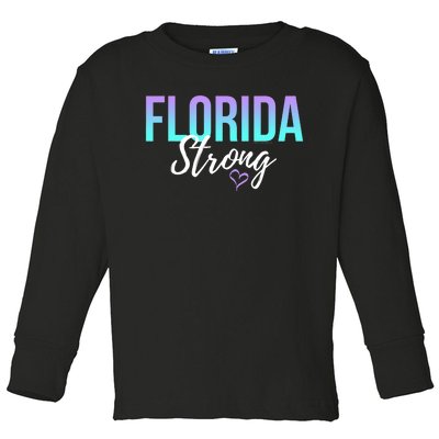 Florida Strong Toddler Long Sleeve Shirt