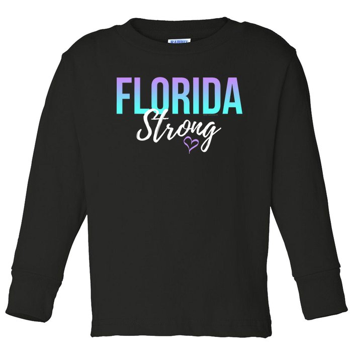 Florida Strong Toddler Long Sleeve Shirt