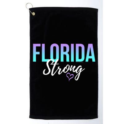 Florida Strong Platinum Collection Golf Towel