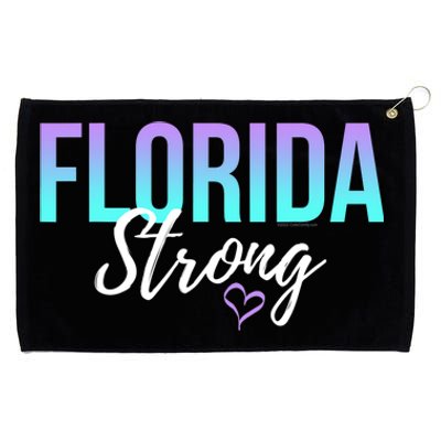 Florida Strong Grommeted Golf Towel