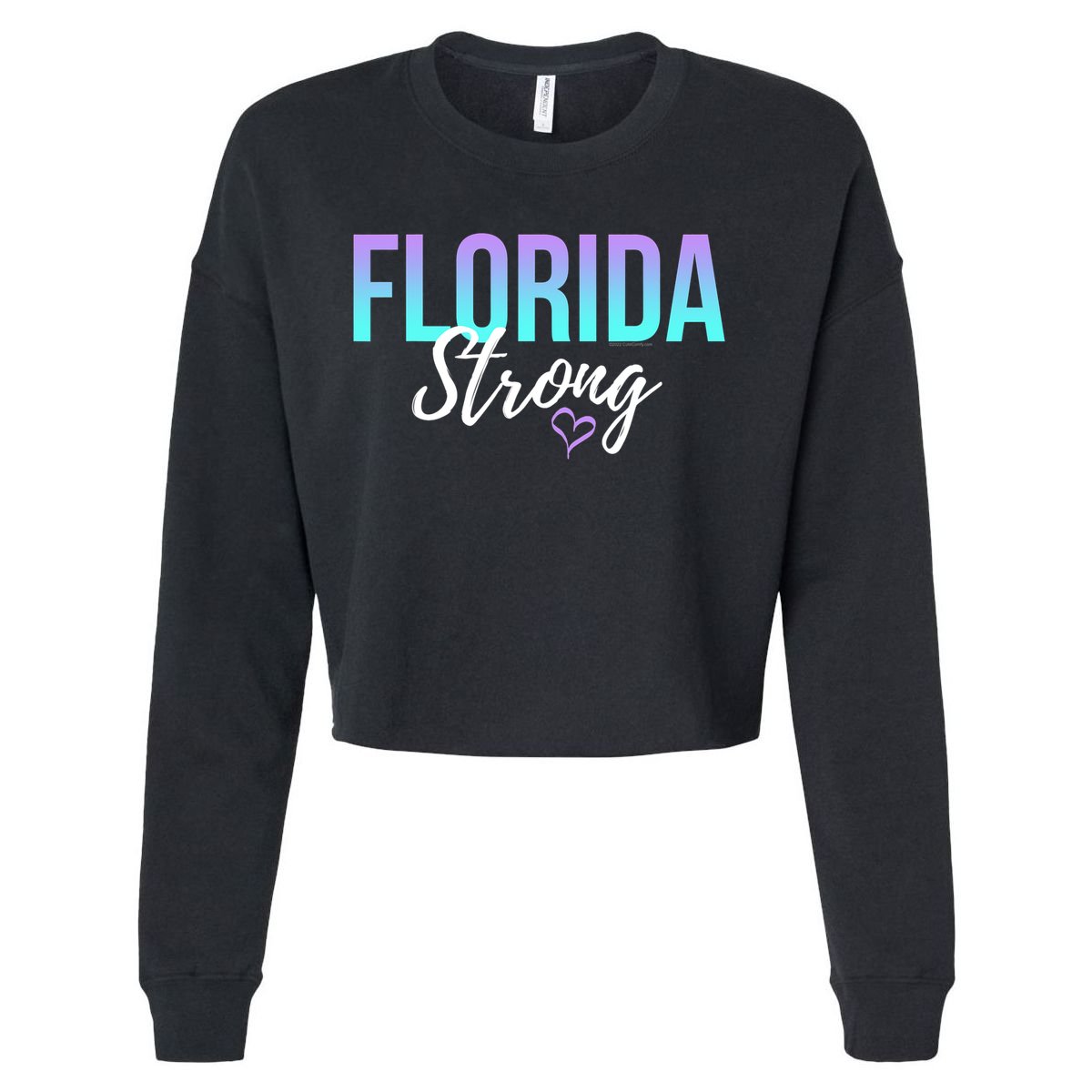 Florida Strong Cropped Pullover Crew