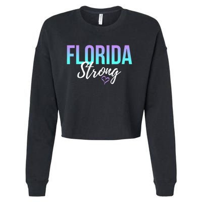 Florida Strong Cropped Pullover Crew