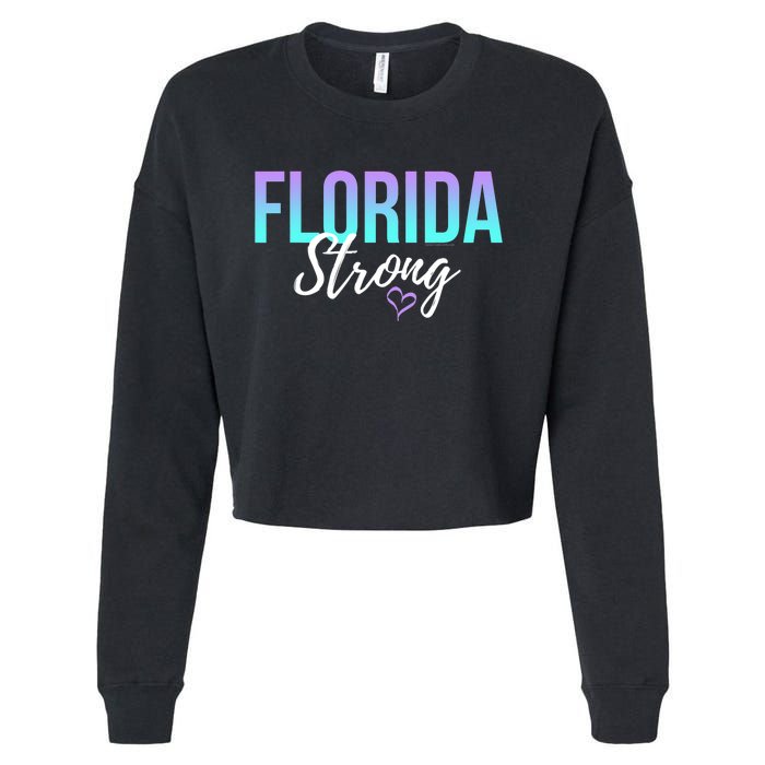 Florida Strong Cropped Pullover Crew