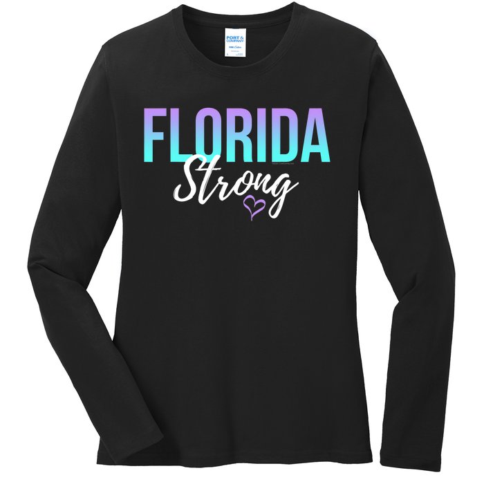 Florida Strong Ladies Long Sleeve Shirt