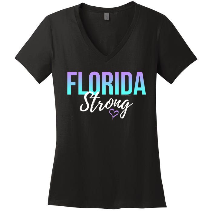 Florida Strong Women's V-Neck T-Shirt