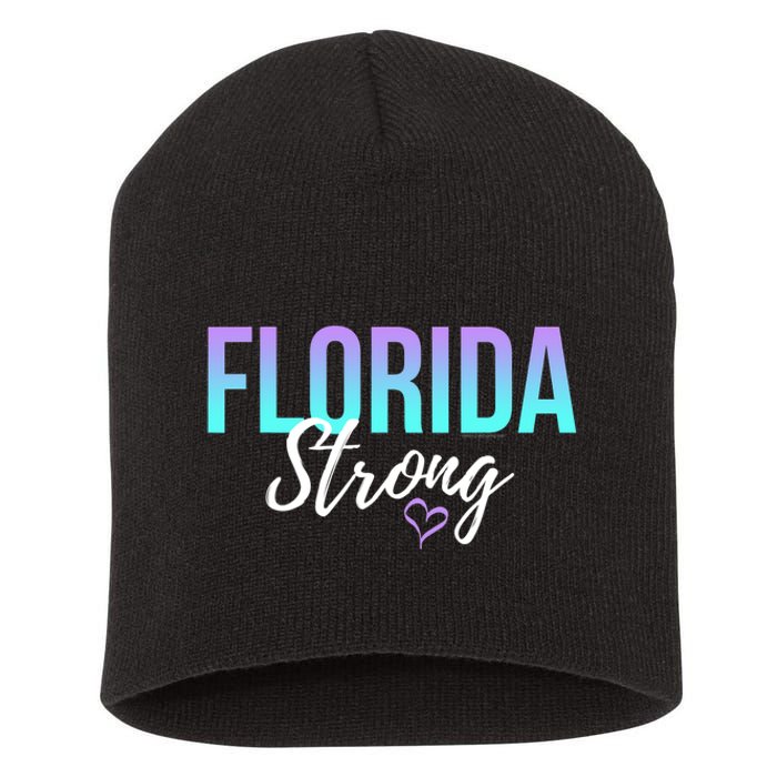 Florida Strong Short Acrylic Beanie