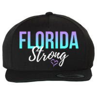 Florida Strong Wool Snapback Cap