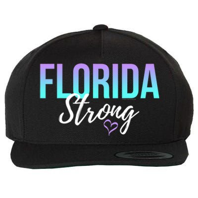 Florida Strong Wool Snapback Cap