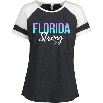 Florida Strong Enza Ladies Jersey Colorblock Tee