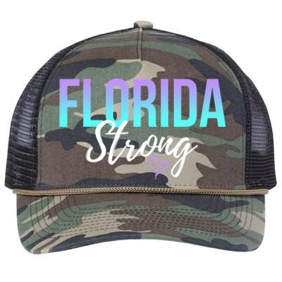 Florida Strong Retro Rope Trucker Hat Cap