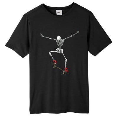 Funny Skateboarding For Women Skateboard Skateboarder Tall Fusion ChromaSoft Performance T-Shirt