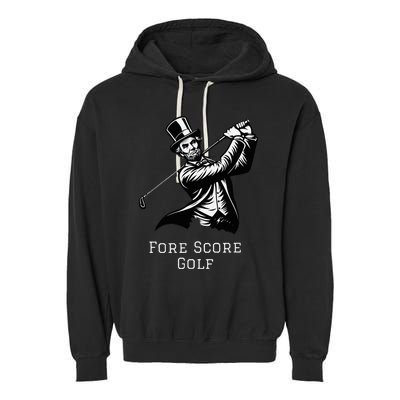 Fore Score Garment-Dyed Fleece Hoodie