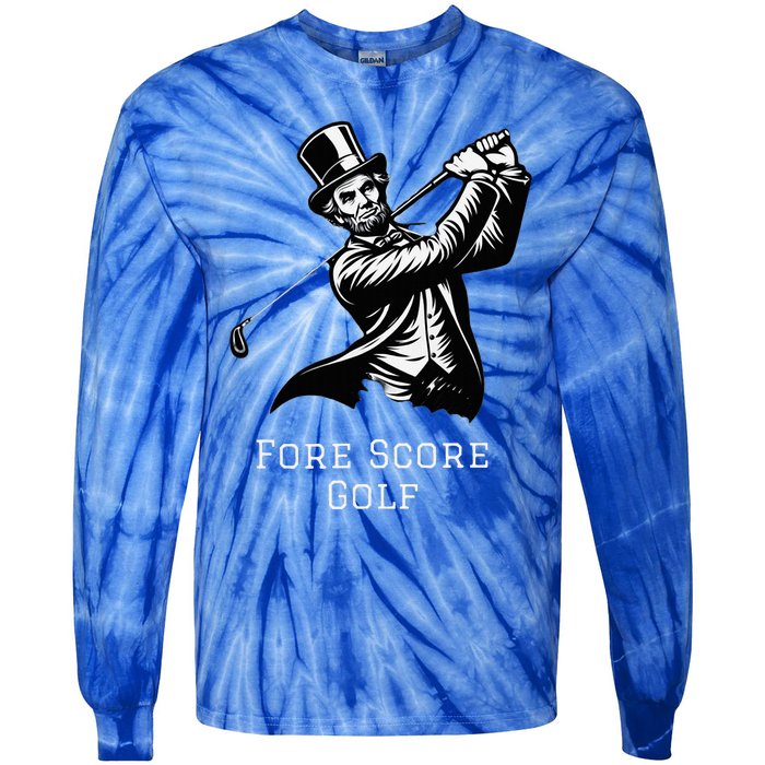 Fore Score Tie-Dye Long Sleeve Shirt