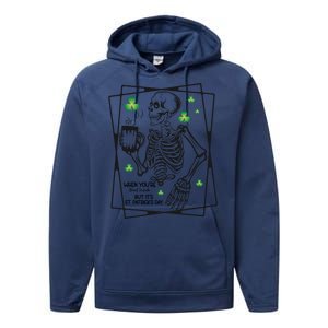 Funny St Performance Fleece Hoodie